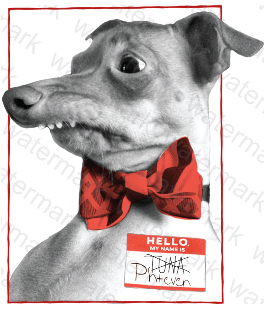 Hello My Name Is PHTEVEN Unisex Classic Tee