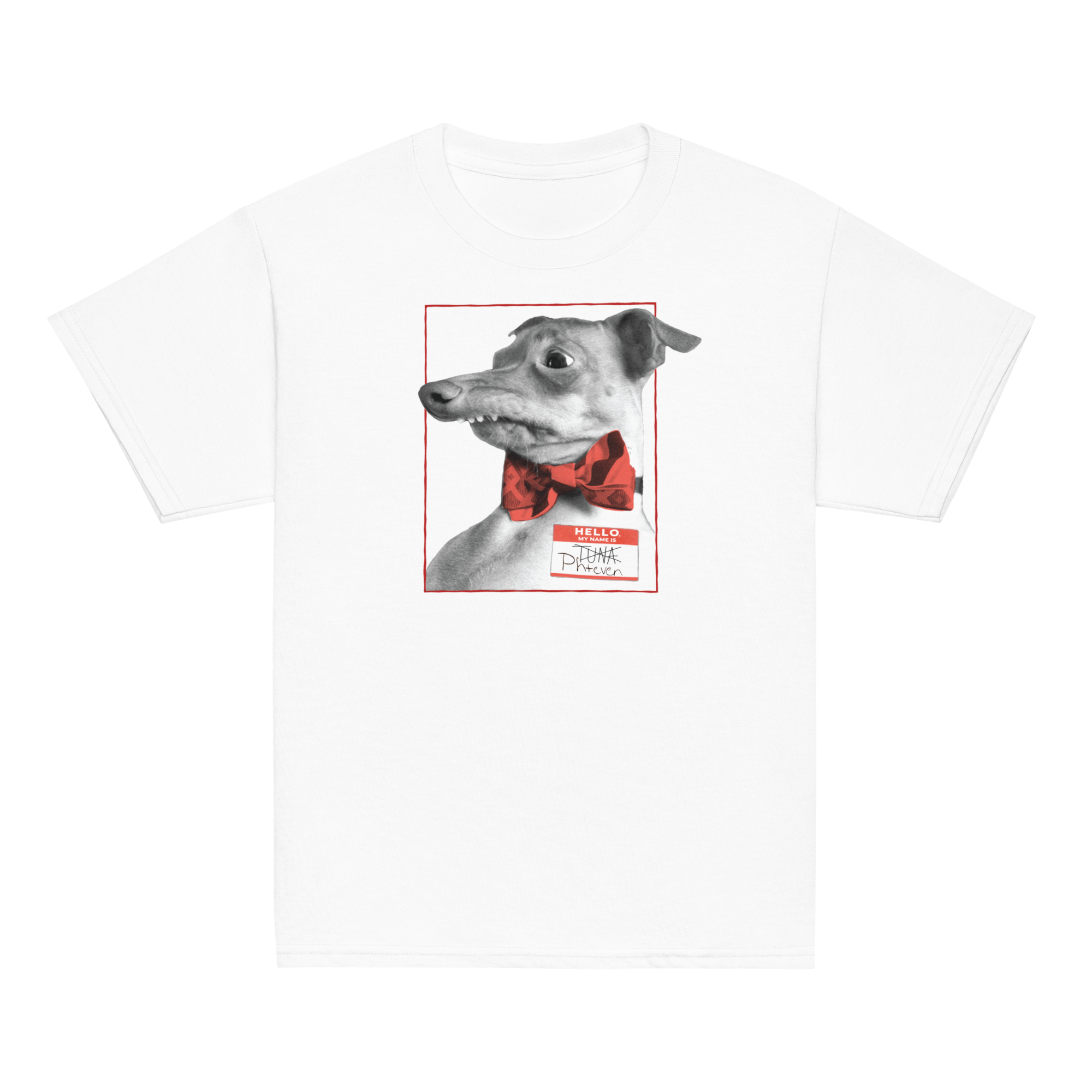 Hello My Name Is PHTEVEN Youth Classic Tee